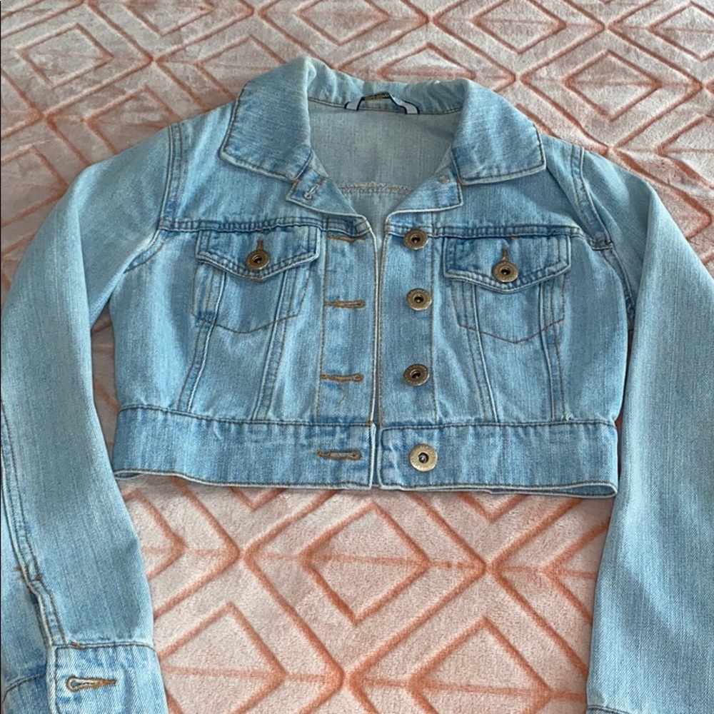 Crop Jean Jacket